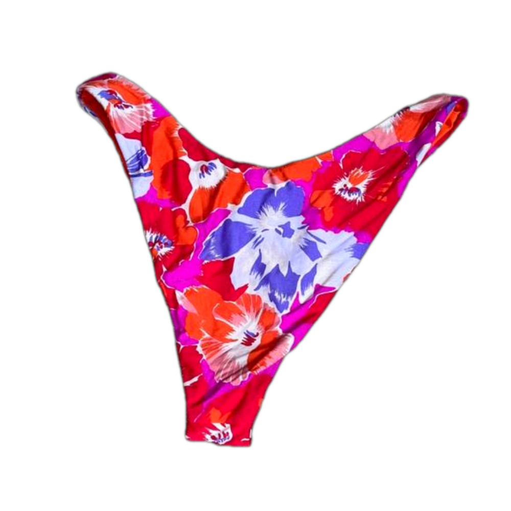 NWOT Revolve L*Space Small Cabana Bitsy‎ Swim Bottom Super Bloom MSRP $88 NWOT